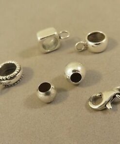 925 Sterling Silver Findings, Charms & Supplies