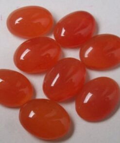 14x10mm Natural Carnelian Smooth Oval Cabochon