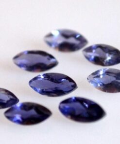 3x6mm Natural Iolite Faceted Marquise Cut Gemstone