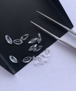 3x6mm Natural Crystal Quartz Marquise Cut