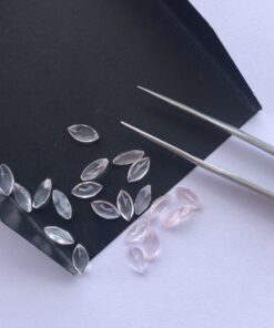 4x8mm Natural Rose Quartz Marquise Cut