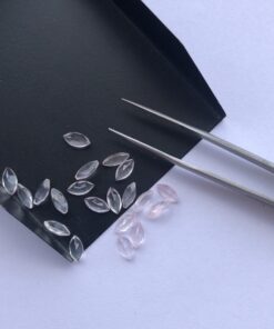 2.5x5mm Natural Rose Quartz Marquise Cut