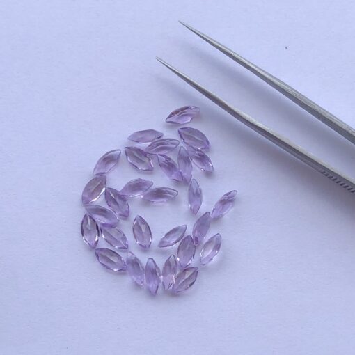 3x6mm Natural Amethyst Marquise Cut