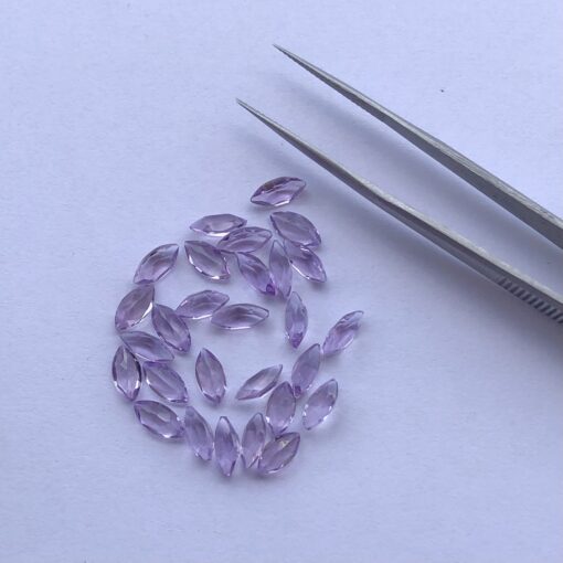 3x6mm Natural Amethyst Marquise Cut