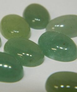 Natural Green Aventurine Smooth Oval Cabochon