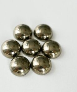 Natural Pyrite Smooth Round Cabochon