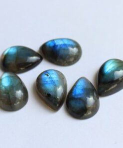 labradorite pear cabochon