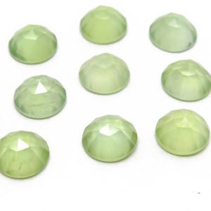 prehnite rose cut