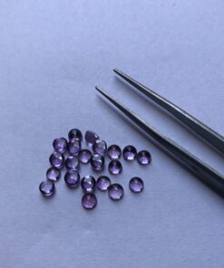 Natural Amethyst Smooth Round Cabochon