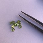 peridot heart gemstone