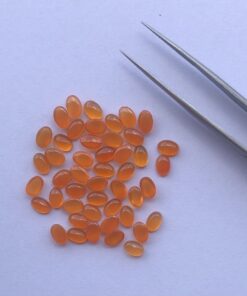 Natural Carnelian Oval Cabochon