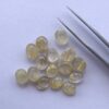 Natural Golden Rutile Oval Cabochon