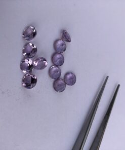 Natural Amethyst Faceted Round Gemstone