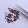 3x2mm Natural Red Garnet Pear Cut Gemstone