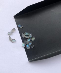 3x2mm Natural Labradorite Oval Cut Gemstone