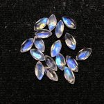 rainbow moonstone marquise gemstone