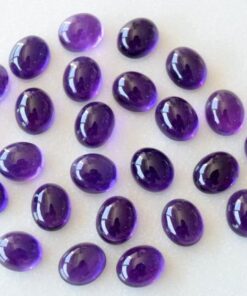 2x3mm Natural Amethyst Oval Smooth Cabochon