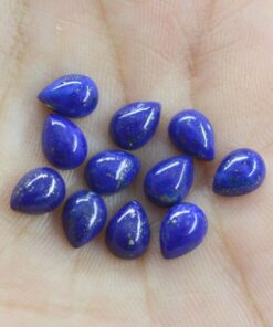 3x2mm Natural Lapis Lazuli Pear Smooth Cabochon