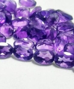 2x3mm Natural African Amethyst Oval Cut Gemstone