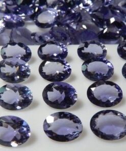 3x2mm Natural Iolite Oval Cut Gemstone