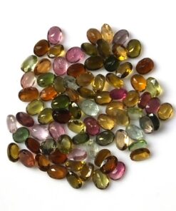 2x3mm Natural Multi Tourmaline Oval Cut Gemstone