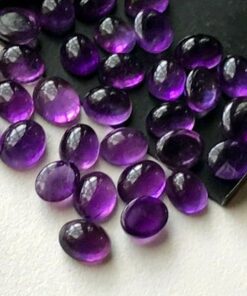 2x3mm Natural African Amethyst Oval Cabochon