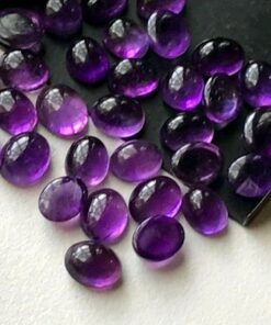 3x2mm Natural African Amethyst Oval Cabochon