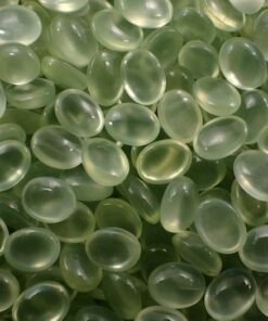 2x3mm Natural Prehnite Oval Smooth Cabochon