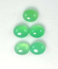 3x2mm Natural Chrysoprase Oval Cabochon