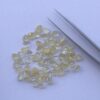 Natural Golden Rutile Trillion Gemstone