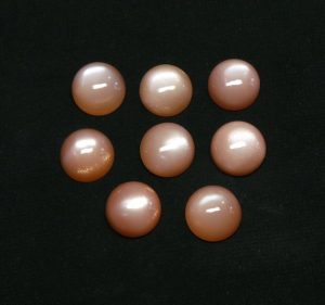 peach moonstone cabochon