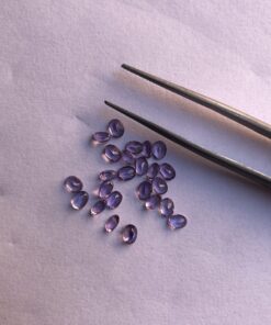 3x2mm Natural Amethyst Oval Cut Gemstone