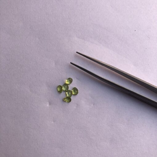 2x3mm Natural Peridot Pear Cut Gemstone