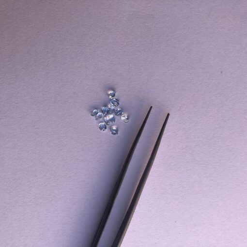 3x2mm Natural Sky Blue Topaz Oval Cut Gemstone