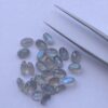 Natural Labradorite Faceted Oval Cut Gemstone