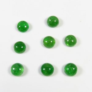 tsavorite garnet cabochon