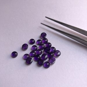 african amethyst cabochon