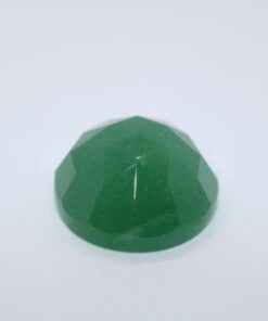 6mm Natural Green Aventurine Round Rose Cut Cabochon