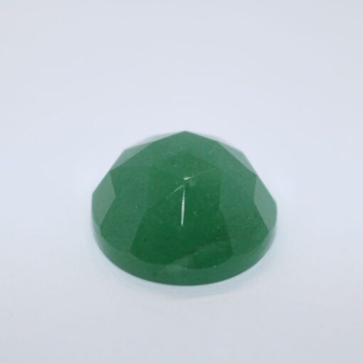 6mm Natural Green Aventurine Round Rose Cut Cabochon