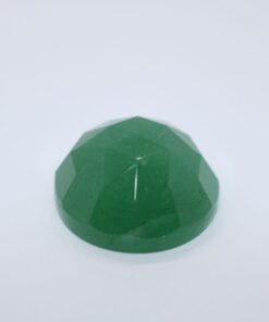 5mm Natural Green Aventurine Round Rose Cut Cabochon