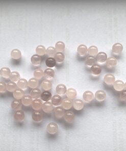 7mm Natural Rose Quartz Round Sphere Gemstone