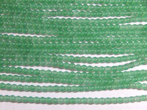 Shop 4mm Natural Green Aventurine Smooth Round Beads