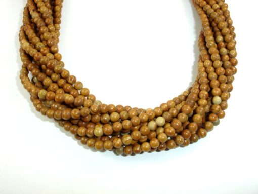 Shop 4mm Natural Camel Jasper Smooth Round Beads