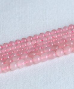 Shop 6mm Natural Rose Quartz Smooth Round Beads