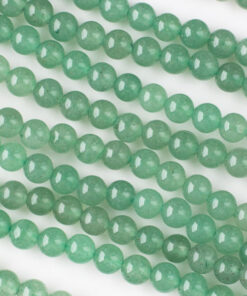 8mm green aventurine beads