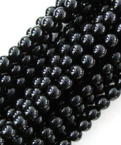 Shop 8mm Natural Black Onyx Smooth Round Beads