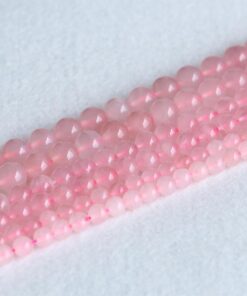 Shop 8mm Natural Rose Quartz Smooth Round Beads