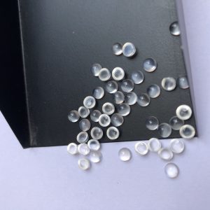 white moonstone cabochon