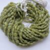 Natural Green Serpentine Smooth Oval Beads Strand