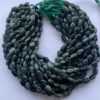 Natural Precious Emerald Smooth Oval Beads Strand